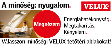 Velux tetőtéri ablakok