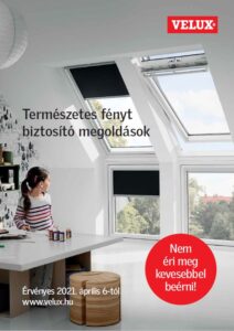 VELUX termék- és árkatalógus 2021